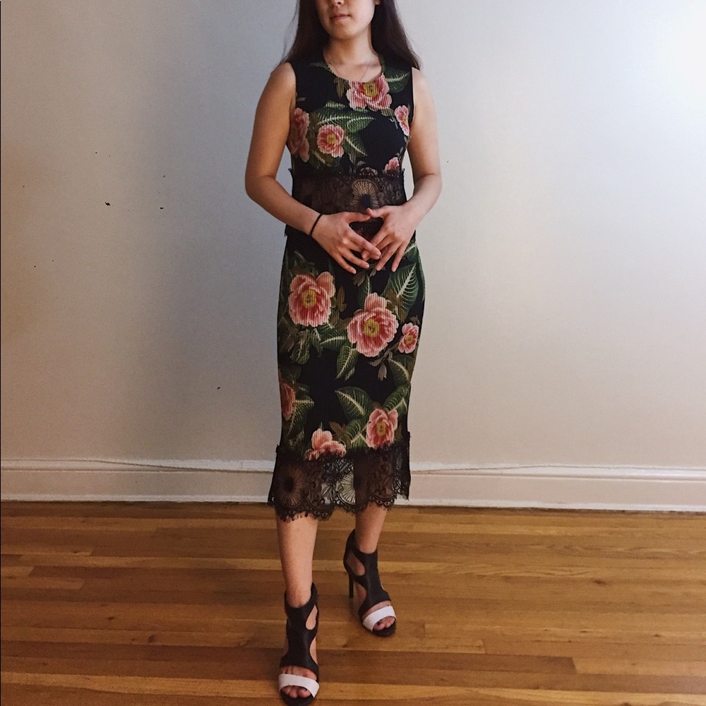 ANTHROPOLOGIE Calais Midi Dress